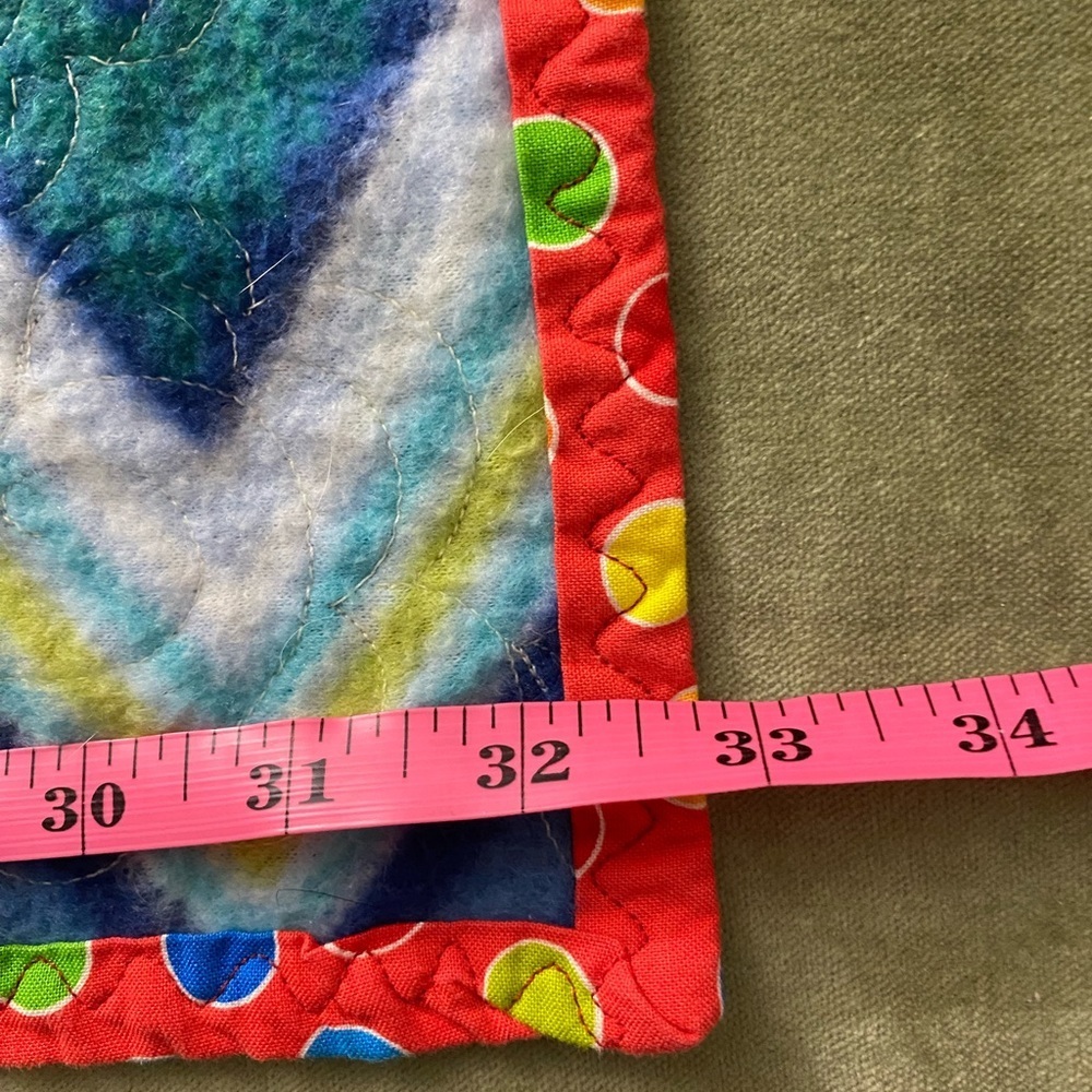 Project Linus Colorful Monster Pattern Quilt OSB - Picture 7 of 7